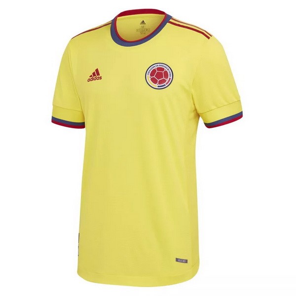 Tailandia Camiseta Colombia Primera Equipación 2021 Amarillo